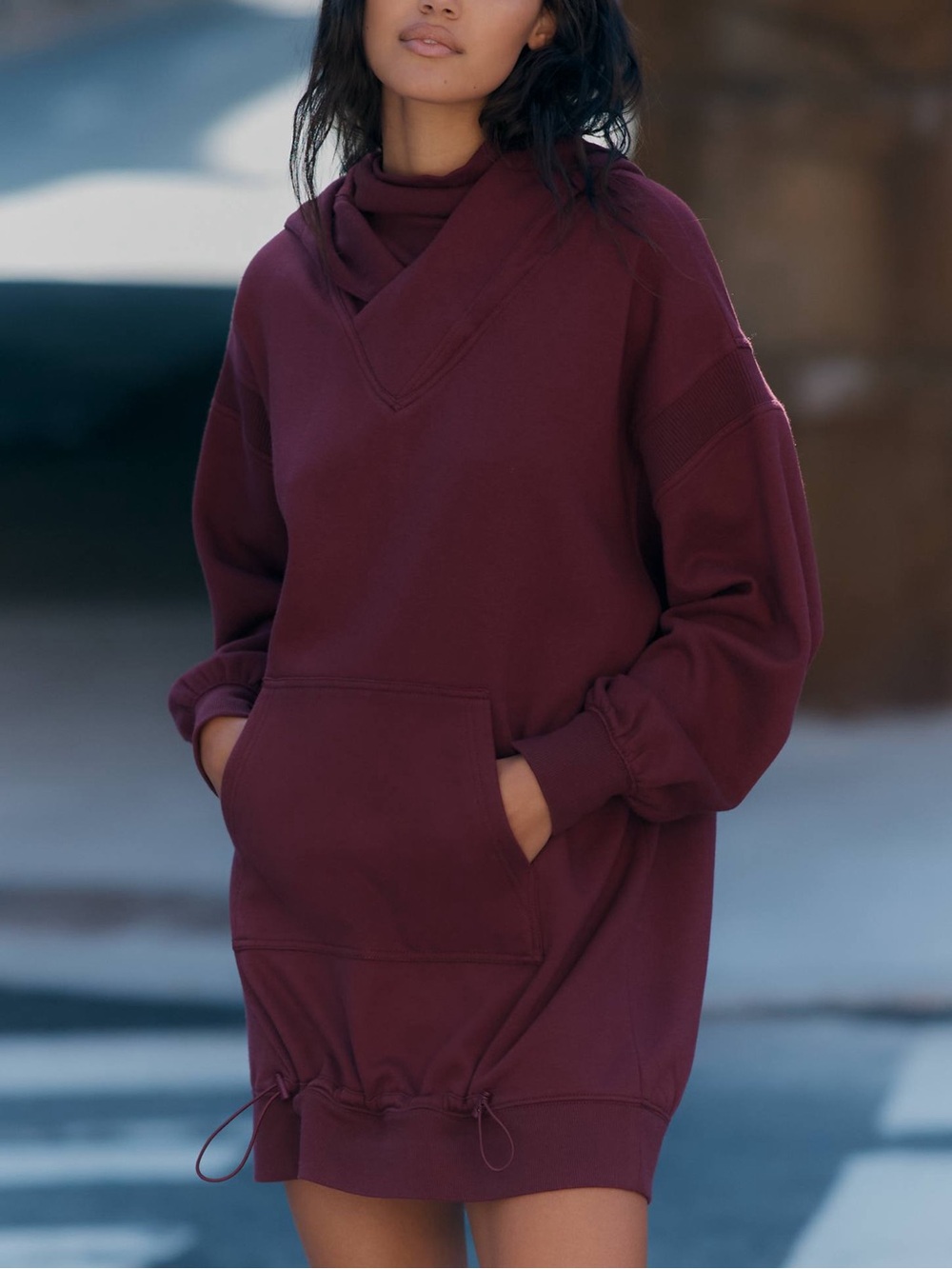 Daily Practice by Anthropologie Hooded Mini Dress